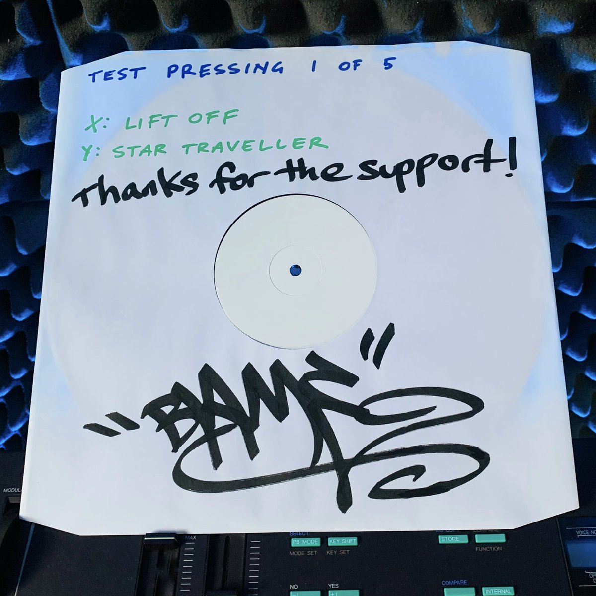 COMPETITION TIME!

To celebrate the launch of the brand new ‘Over/Shadow’ label, we’re giving away the signed Test Pressing number 1!

To enter just ‘RETWEET’ this post

Lines close 5pm, Wed 18 Nov

A video of the winner being picked will be posted at 5pm, Thu 19 Nov

Good luck!