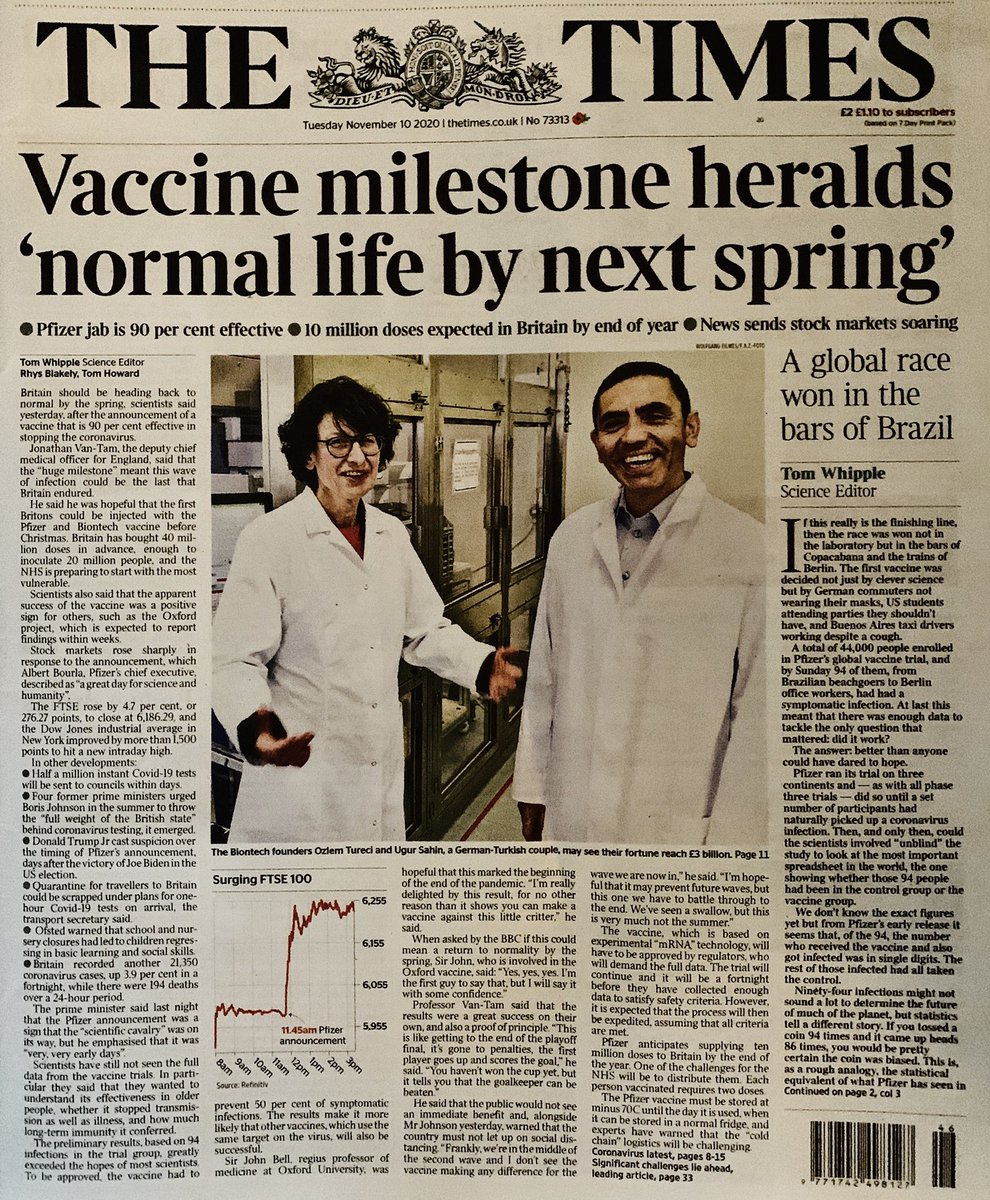 Thank God for Science. 

No, not an Oxford Philosophy exam. 

A heartfelt Thank You to the #LifeScience sector: scientists, technicians, Universities, hospitals, trials patients + biotech &amp; pharma companies🙏

<a href="/BIA_UK/">BioIndustry Association (BIA)</a> <a href="/ABPI_UK/">ABPI</a> <a href="/GSK/">GSK</a> <a href="/AstraZeneca/">AstraZeneca</a> <a href="/UK_Life_Science/">Office for Life Sciences</a> <a href="/wellcometrust/">Wellcome</a>