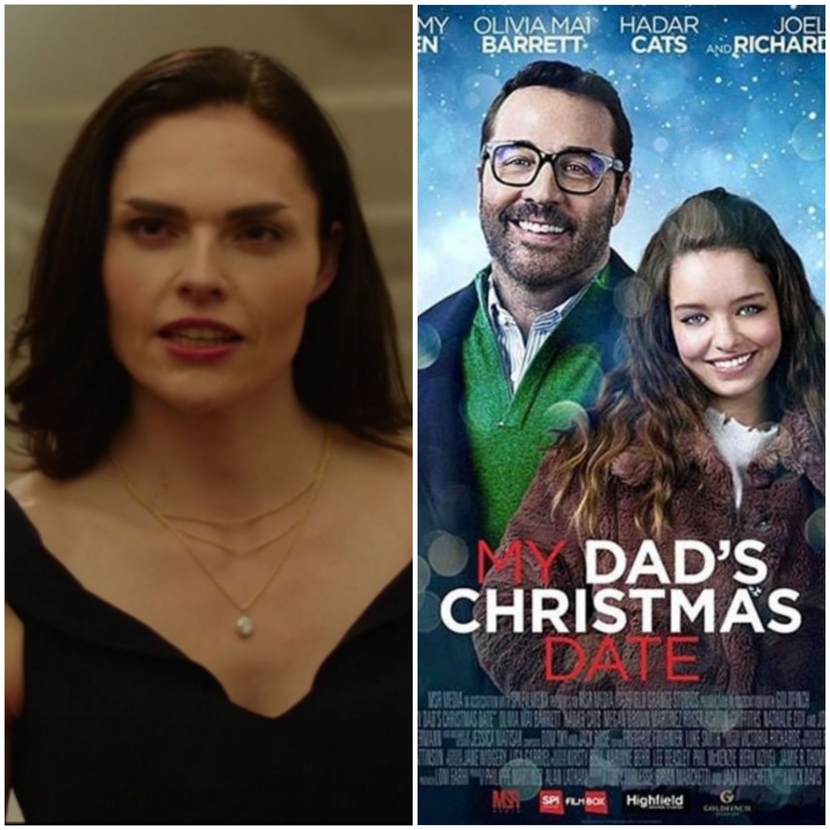 This was a short but fun scene! 😁
So grateful for the opportunity to play Natasha, working with the brilliant Jeremy Piven on My Dad's Christmas Date.
Fantastic cast and crew! 💖

Thank you to my agent @ohsosmall 
Jeremy Zimmermann Casting
Director Mick Davis