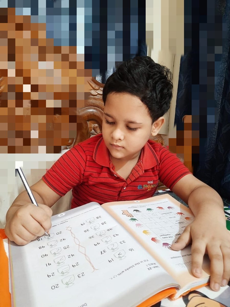 SAI_Edu_In's tweet image. With the help of this, the students could comprehend the comparison of numbers. The concept became clearer with the visual presentation, activity and worksheet. #Cognitive_Development

 #Curiosity