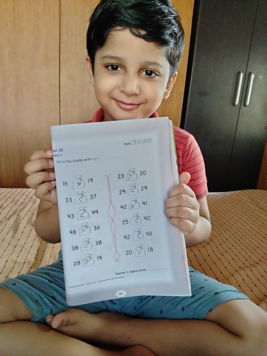 SAI_Edu_In's tweet image. With the help of this, the students could comprehend the comparison of numbers. The concept became clearer with the visual presentation, activity and worksheet. #Cognitive_Development

 #Curiosity