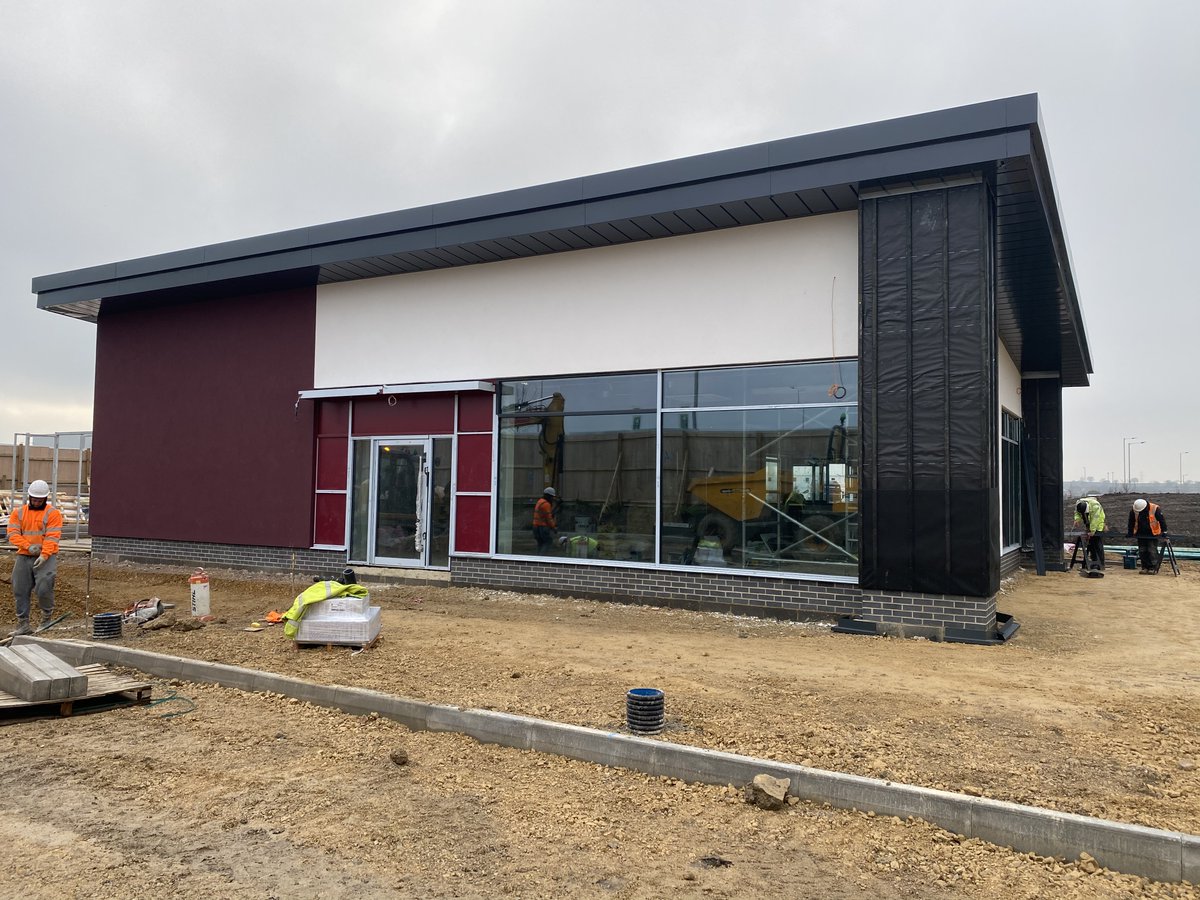 BuildColonial's tweet photo. Internal &amp; external photos taken by @pippyhenry from @Integra_61. The new @CostaCoffee Drive-Thru is going to be open for business in just over a month 

#Construction #CostaCoffee #ComingSoon #Integra61 #Durham https://t.co/6XIXhzfxn1