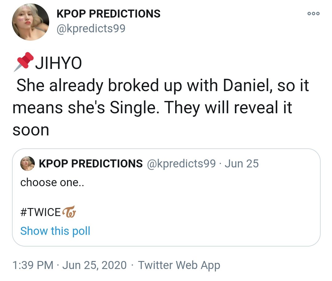 kpredicts99's tweet photo. ✔DanHyo break up

Feel sad about the News because they choose to Break Up just because of their Careers. but Let's support them on their Individual Activities. https://t.co/9xeOftibxf