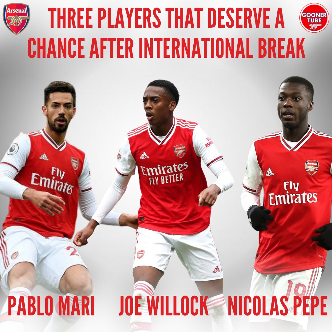 GoonerTubeTV's tweet photo. We believe it’s time to mix things up. Current system and squad simply isn’t working. Here are three players that deserve a chance after the international break. 

What do you think?

#afc #arsenal #coyg #YaGunnersYa #shewore #Gooner4life #GoonerFamily #gooners https://t.co/htZqNPSXbf