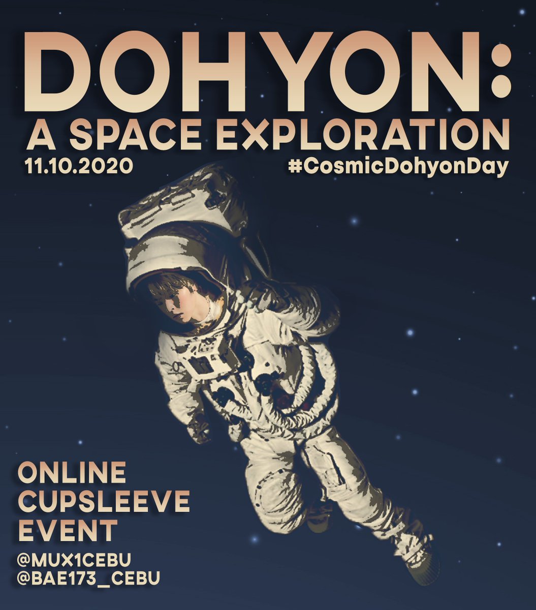 BAE173_Cebu's tweet photo. ⚡️Dohyon : A Space Exploration⚡️ 

Celebrate #남도현 day in the comfort of your own home. 

• Make your drink
• Print the freebies
• Post your photos with the hashtag #CosmicDohyonDay and tag @BAE173_official and @BAE173_Cebu 

Link: https://t.co/mq7kaDZwO8 https://t.co/2AygqbPxKI