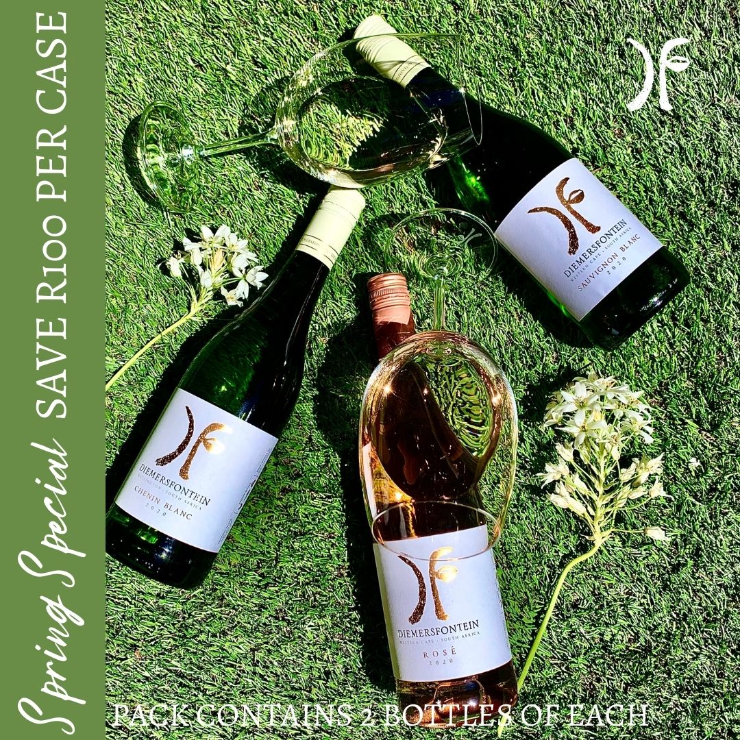 🤔🤔 WHY WAIT FOR #BLACKFRIDAY WHEN YOU CAN STOCK UP ON OUR #SPRING SPECIAL NOW? 🤔🤔 Let's celebrate the last bit of Spring together and lift our glasses to the Diemersfontein Spring specials. Check them out here - diemersfontein.co.za/product.../spr… #SauvignonBlanc #CheninBlanc #Rose