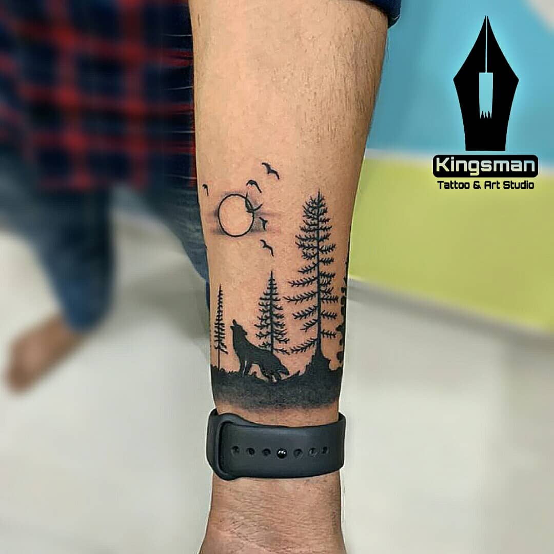 Forest Tattoo by LittleSupremacy on DeviantArt
