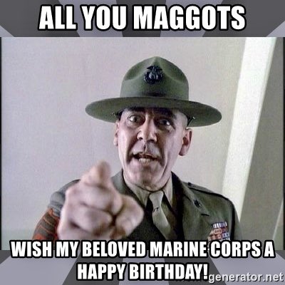 Happy Birthday all my green brothers and sisters. #USMC245