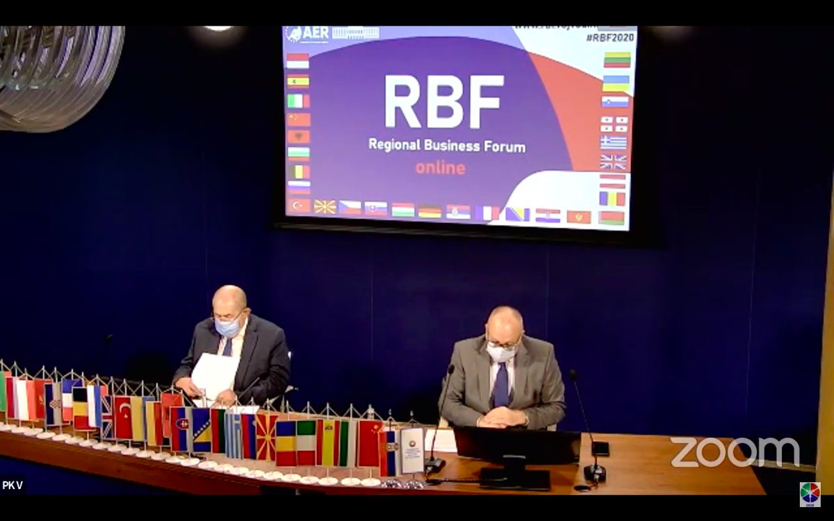 europeanregions's tweet photo. Dobro jutro, dobrodošli! 🙌

🔴 #RBF2020 is live with welcoming remarks from Boško Vučurević, President of @PK_Vojvodine, Vojvodina Chamber of Commerce and Industry. 

Don't forget you can join the live stream below 👇
https://t.co/FxDenzkaJ9 https://t.co/PtJyOH7RWL
