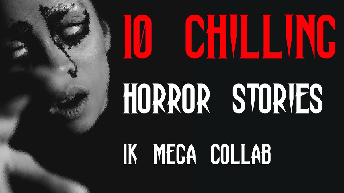 My 1k Mega Collab is premiering today at 6pm PST. Tune in for some amazing stories featuring  <a href="/lucidlupis19/">Lucid Lupus</a> @The_HeroSQ <a href="/spookyouvideos/">spookyou(perpetual existential crisis)</a> <a href="/WeeklyCreeps/">Weekly Creeps (top 10%)</a> <a href="/LadySpookaria/">Lady Spookaria</a> @RealGhostyMist <a href="/Chronopasta1/">☠💀ChronoPasta💀☠ (John King)</a> @InsidiousNebula <a href="/MistressCreeps/">✨Mistress of Creepy Crystals✨</a>
