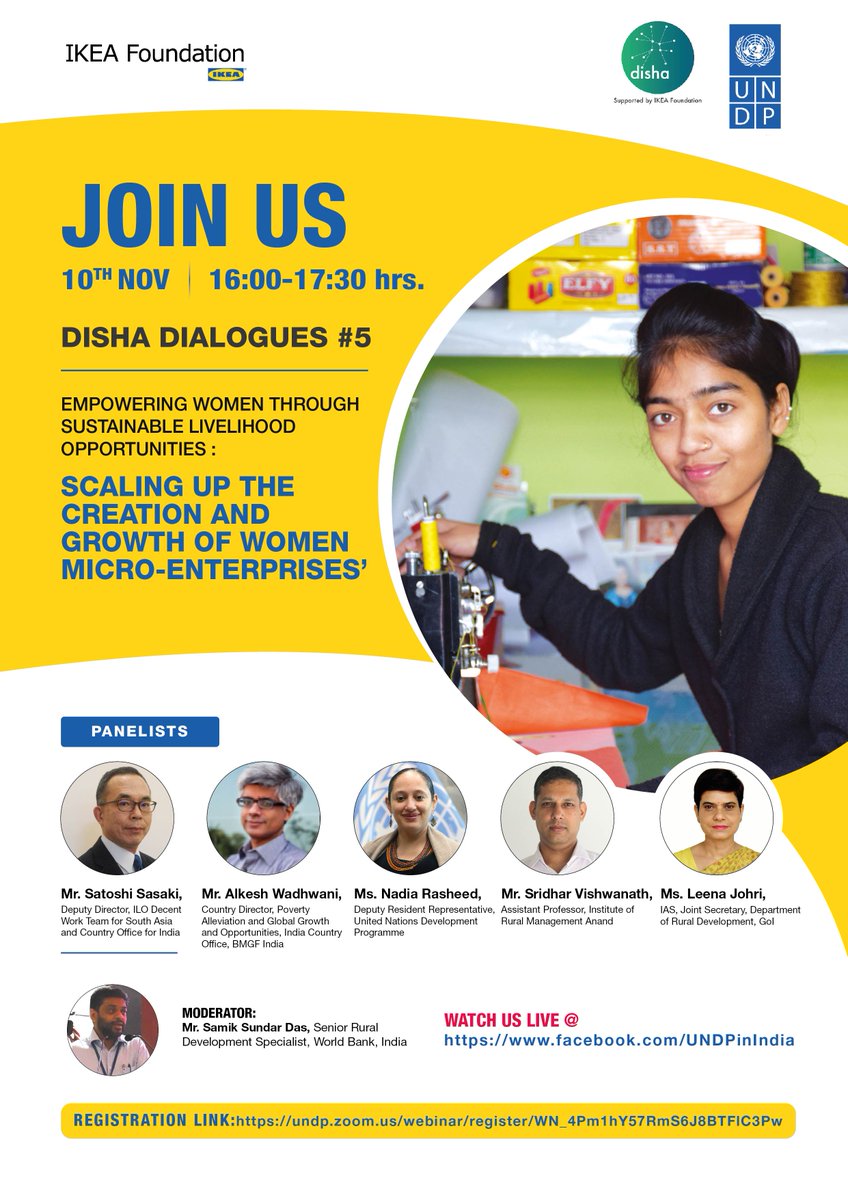 Kaboom_sc's tweet photo. Join @UNDP_India today to follow the 5th #DishaDialogue discussion. https://t.co/tUX0HqG3s2