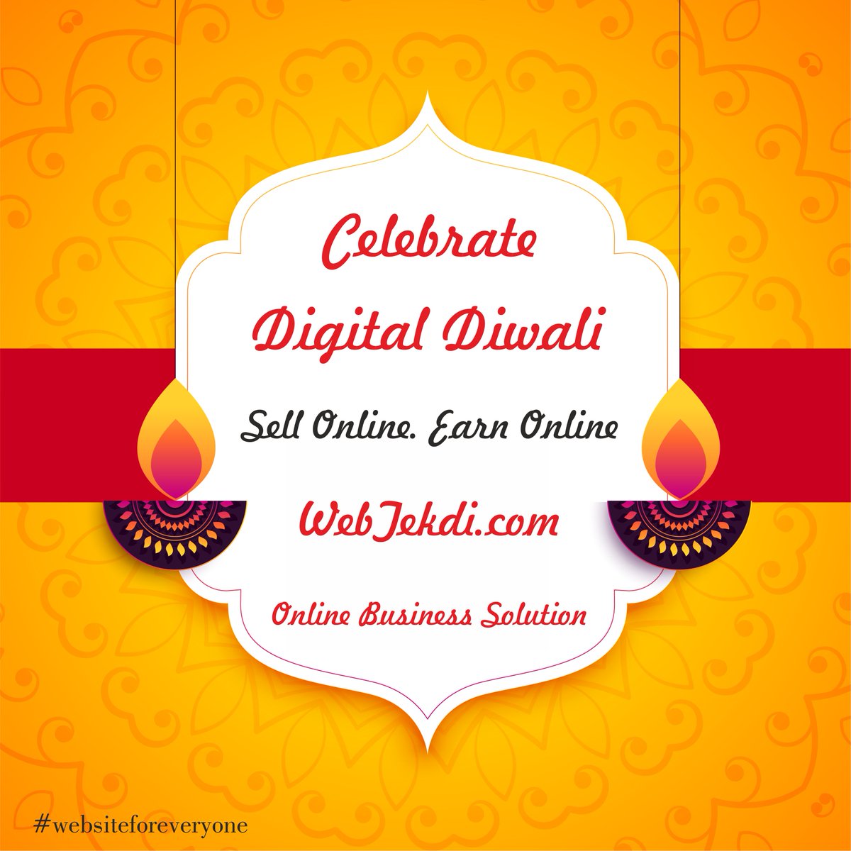 webtekdi's tweet photo. People are searching for your online shop.
Create a Website, Create Online Shop.
https://t.co/2E5cqpUthe
website for everyone

#webtekdi #websiteforeveryone #india #onlinebusiness #diwalisale #diwali #business https://t.co/f5lBzucjIu