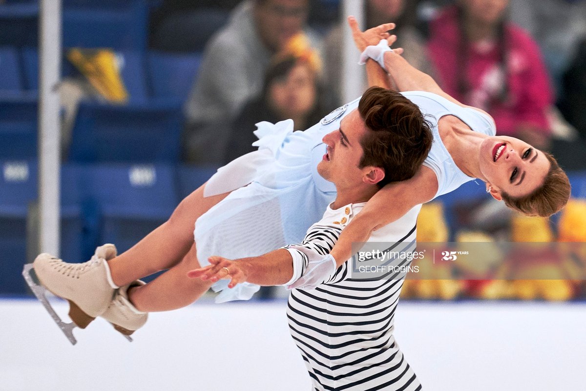 goldenskate's tweet photo. Happy Birthday 🎂 to 🇫🇷 France's #MarieJadeLauriault! GS Fan Fest @ https://t.co/A0NRmOSwWy | With #RomainLeGac she earned new PBs @ 2019 #CSFigure #AutumnClassic 🥉 and #WarsawCup 🥇 👏🏻 She enjoys walking her dog Winnie 🐾, reading 📖, & traveling ✈️ 📷 2019-20 FD #SeulEnsemble https://t.co/GP9ciJDIrw