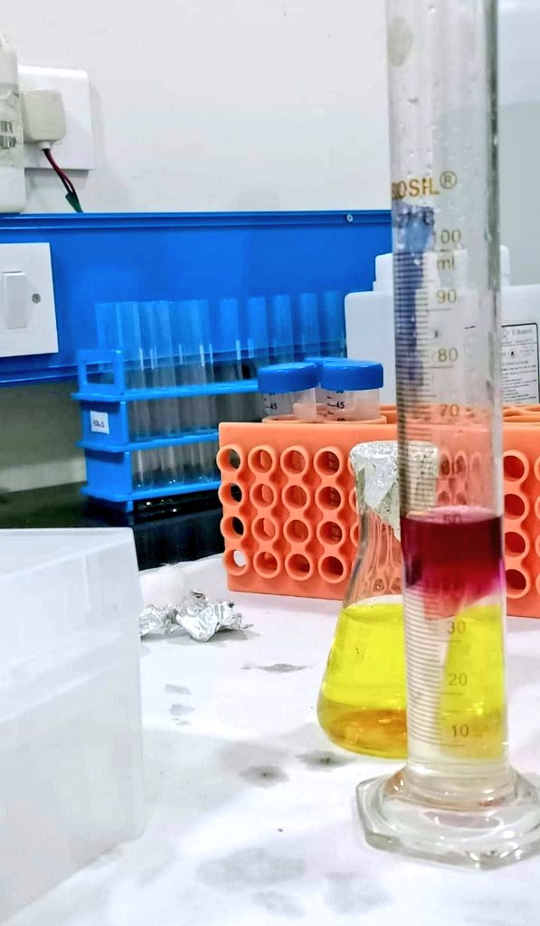 SanjitaPanigra2's tweet image. Isolation of chromium resistance bacteria and detecting their environment.
#labdiaries 
#Biotechnology