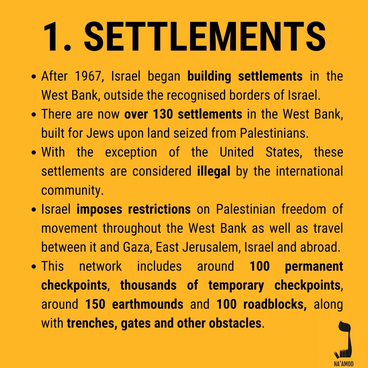 1. Settlements