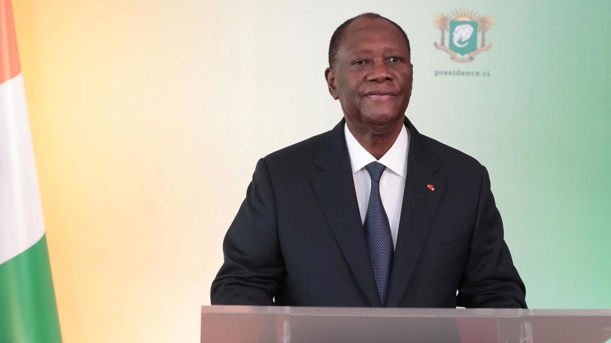 DRhdp's tweet photo. "Je veux vous remercier et vous féliciter, pour avoir bravé les intimidations et les menaces afin de jouer votre partition dans la consolidation de la démocratie dans notre pays" @AOuattara_PRCI

#MessageALaNationCIV🇨🇮 https://t.co/WQlp4VsImp