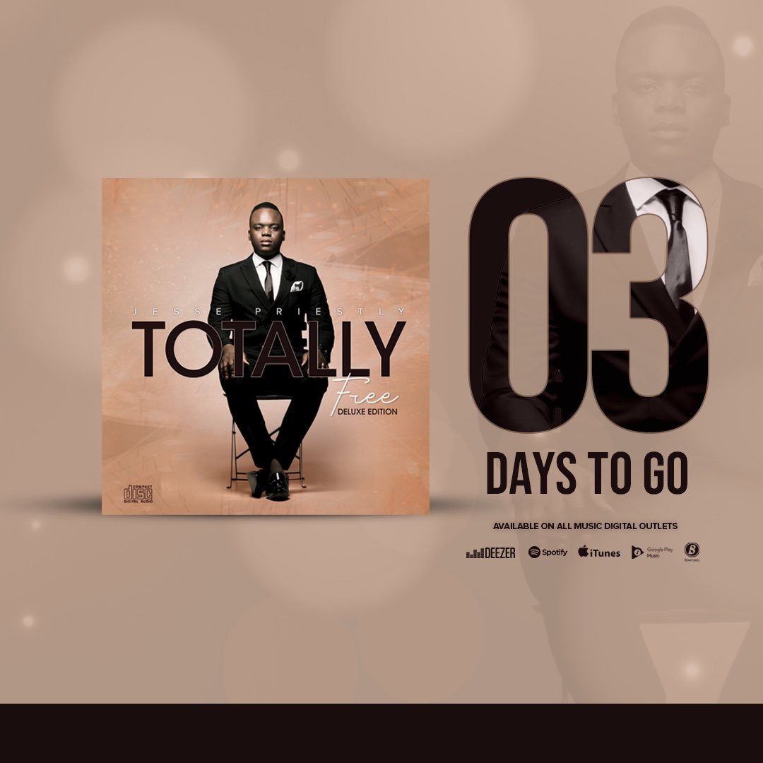 jessepriestly's tweet photo. It’s a PARTY 🎉🔥💯join us this Thursday 12th Nov 8:00PM CAT for our Online Album Pre-Release Party with our Guests @iammabongi @charlinneal and Collin Damans @bongiandcollin 

🔥🔥3Days to go to Totally Free Deluxe Edition #JessePriestly #TotallyFreeDeluxeEdition https://t.co/Vw14LiPvq3