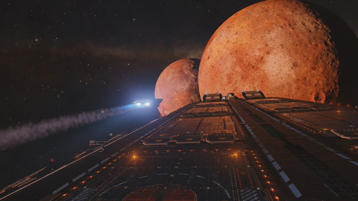 TCON_Feed's tweet photo. We're more than half-way through #TRIPEpsilon, with only 12 days left! Although it's a bit late to get involved, check out our public Google Sheet route so you can explore all the Gen Ships in your own time! @EliteDangerous
https://t.co/xNwOt8OBHt https://t.co/w6Ca4uDXlR