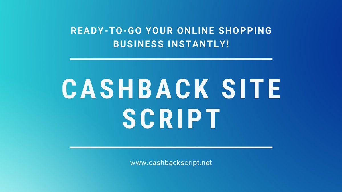 cashcraft_offl's tweet image. CashCraft is perfect for beginners who want to #Makemoney via having an affiliate cashback website.Get a Ready-to-go #AffiliateCashback Platform
buff.ly/2WuHD7M

#CashbackWebsiteDevelopment #AffiliateCashbackSolutions #Canada #US #Brazil #Startups #SmallBusiness #Europe
