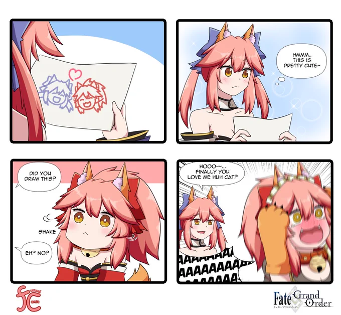 A Cringe Cat
#FGO #FateGO #タマモキャット #玉藻 
