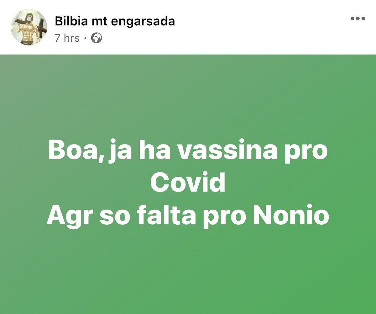 MarioGaudencio's tweet photo. Como estas no desenvolvimento da “vassina” @tomahock ? 😂 https://t.co/qQU2VmVbQM