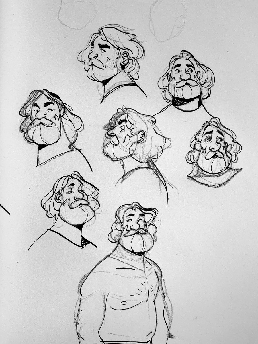 from dad to Daddy real fast am I right #characterdesign #art 