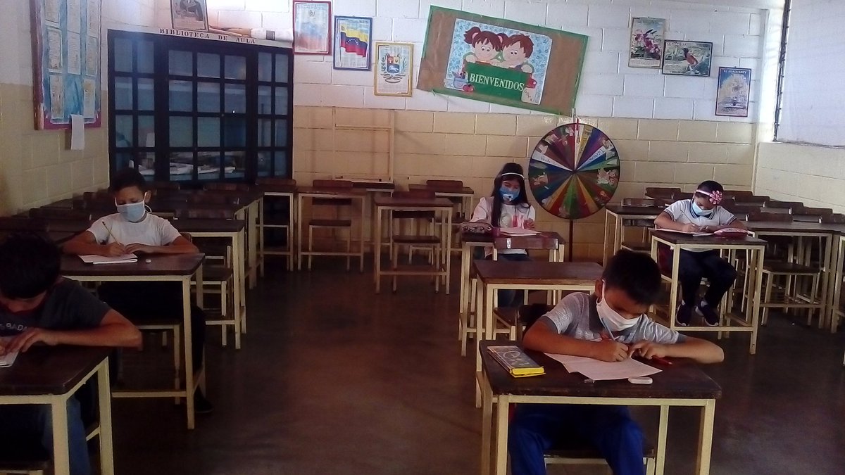 escuelaorinoco's tweet photo. Segundo día de atención pedagógica a los niños de 5° grado secciones B y C, previo cumplimiento de las normas de bioseguridad https://t.co/bStqNqdoV7