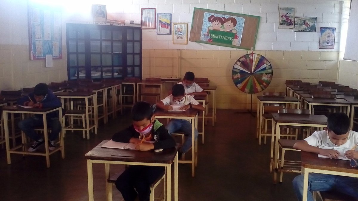 escuelaorinoco's tweet photo. Segundo día de atención pedagógica a los niños de 5° grado secciones B y C, previo cumplimiento de las normas de bioseguridad https://t.co/bStqNqdoV7