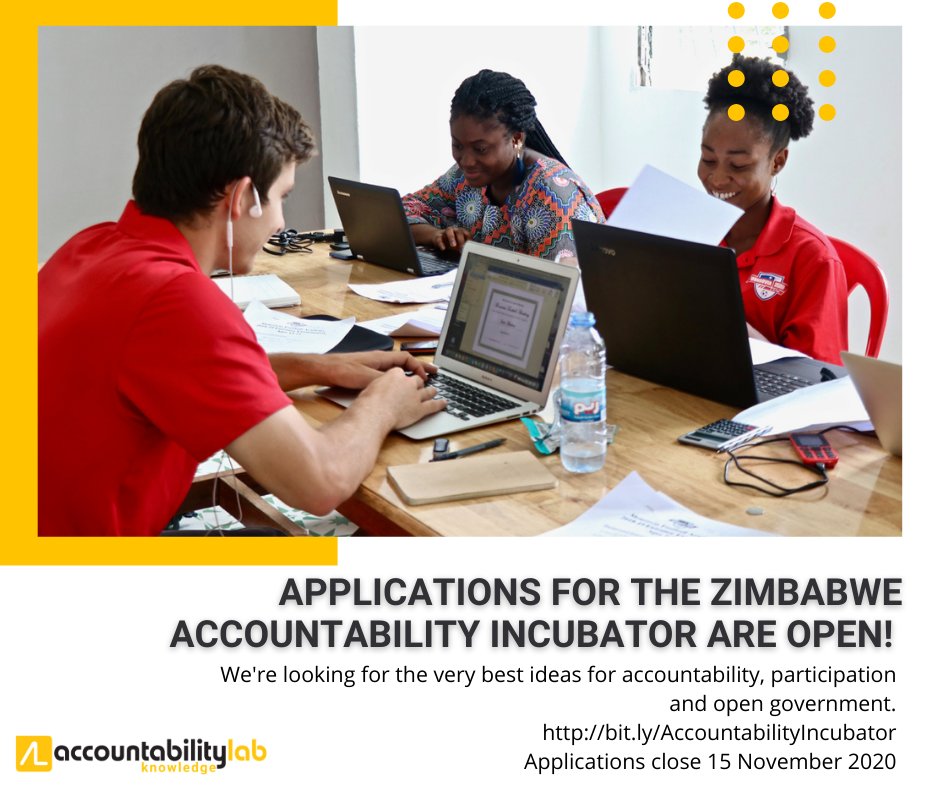 accountlabzw's tweet image. Do you have an idea/initiative that uses arts and culture to promote accountability and participation in governance issues? 
We’re looking for you!
Learn more about the Incubator and apply bit.ly/ZimIncubator