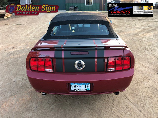 DahlenSignCo's tweet image. It's nice to work on a fun project with Image Graphics Premier Applicators, Inc.   Adding some stripes to this car. #3MGraphics
#midwestsign  We took care of the stripe manufacture and Image Graphics Premier Applicators did the installation.