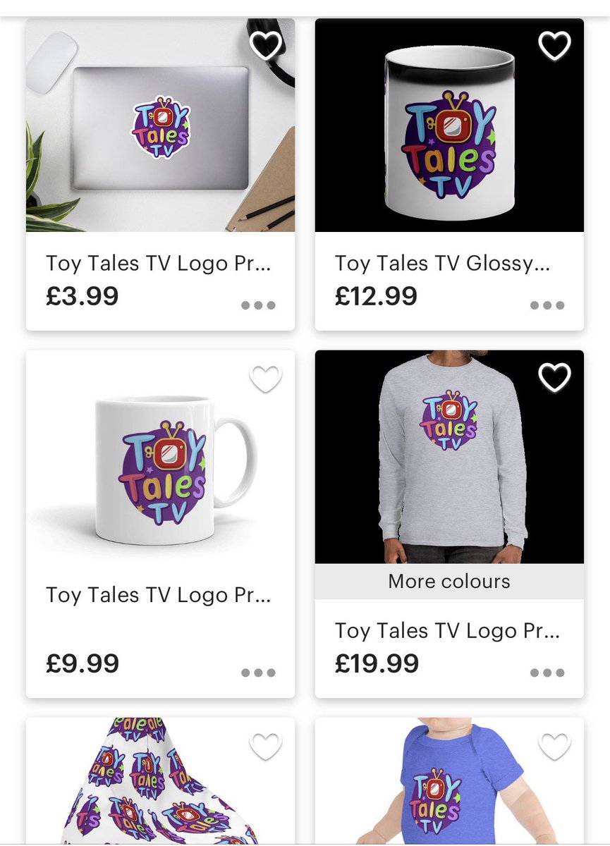 etsy.me/35gEUGH I know I said I was only playing around the other day but I just couldn’t help myself! Way more to come with loads of ideas fizzing around my head but please check out the beginning of the new Toy Tales TV store!! #merch #tshirts #magicmug #clothes