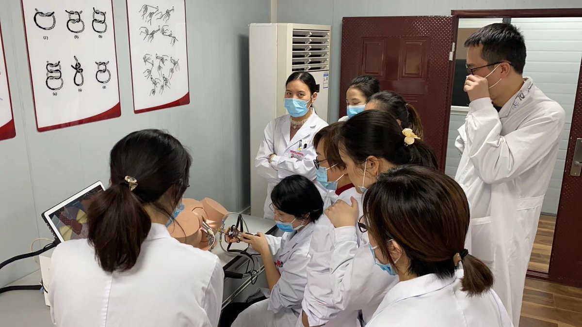 VirtaMed's tweet image. Chongqing Women and Children Hospital started training on their new GynoS™ simulator, and our team in China joined them to ensure everyone gets the best out of their new training tool. Enjoy #simulatortraining!
#VirtaMedEd #medicalsimulation #virtamedteam #virtamedchina