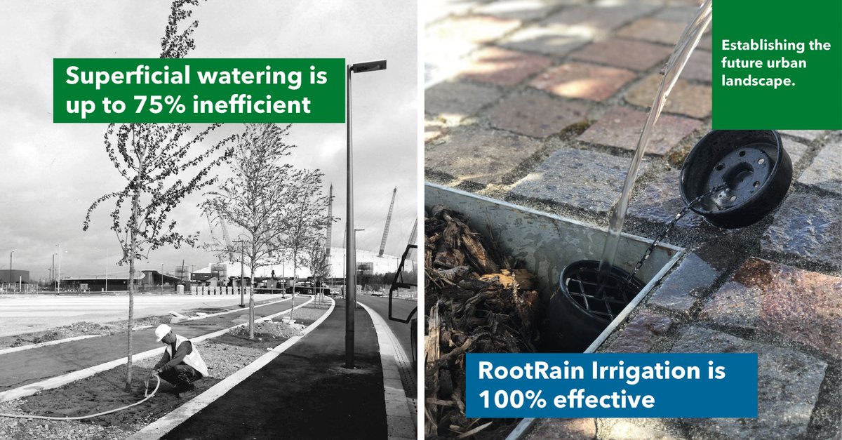GreenBlueUrban's tweet photo. GreenBlue Urban estimates that young trees in the right conditions can draw up to 4 litres per hour from their roots, so this needs to be replenished if the tree is to thrive.

Discover more on our irrigation &amp; aeration range: https://t.co/XZIKM1qdSv #techytreetuesday https://t.co/uZDFMsX67F