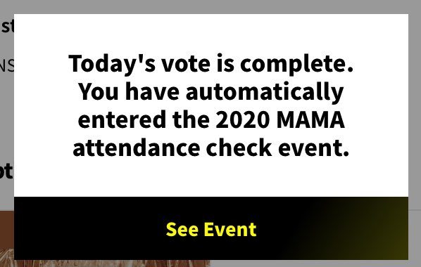 DON’T FORGET TO VOTE FOR  @OfficialMonstaX  #2020MAMA   ￼  #monstax  artist of the year worldwide fans choice best male group  http://mama.mwave.me/en/vote 