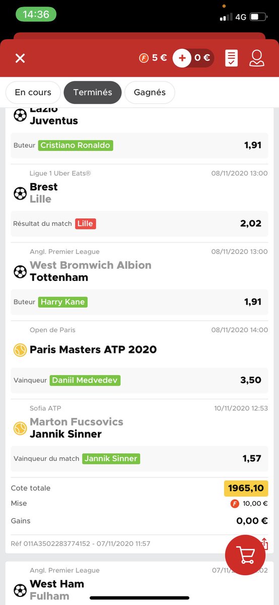 llleolasser's tweet photo. Lille qui me fait passer à côté de 19k 😭 un petit geste @Betclic ? https://t.co/41s3OxR5iz