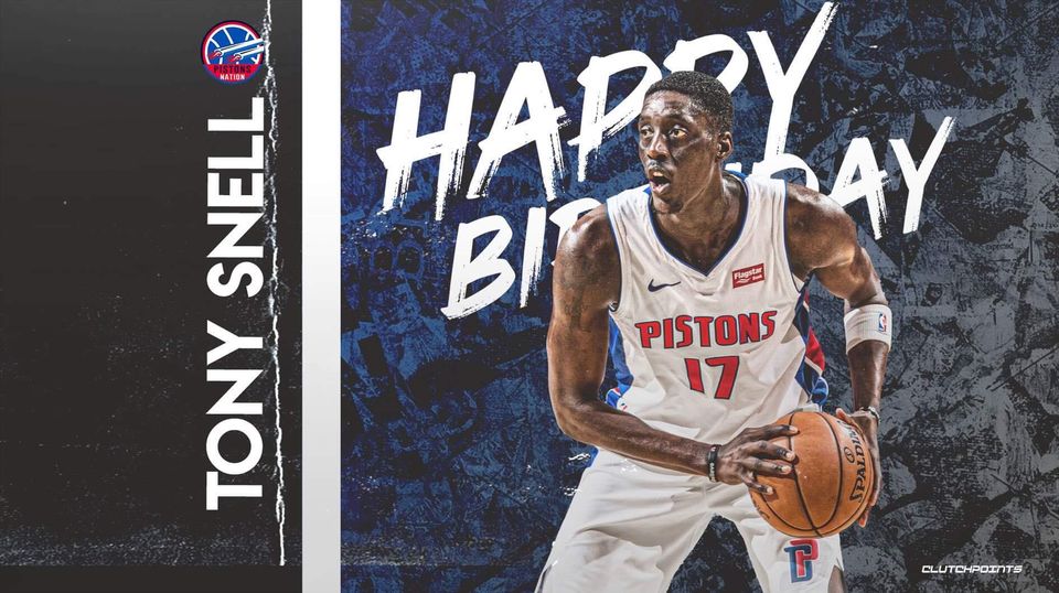 Join Pistons Nation in wishing Tony Snell a happy 29th birthday!  