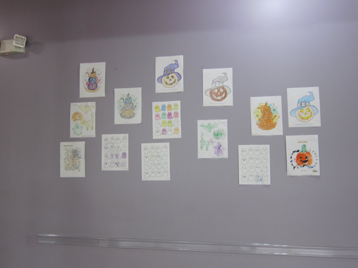 CompleatRehab's tweet photo. Part three of photos of Halloween decorating at our clinics. https://t.co/K00dIVqXTn