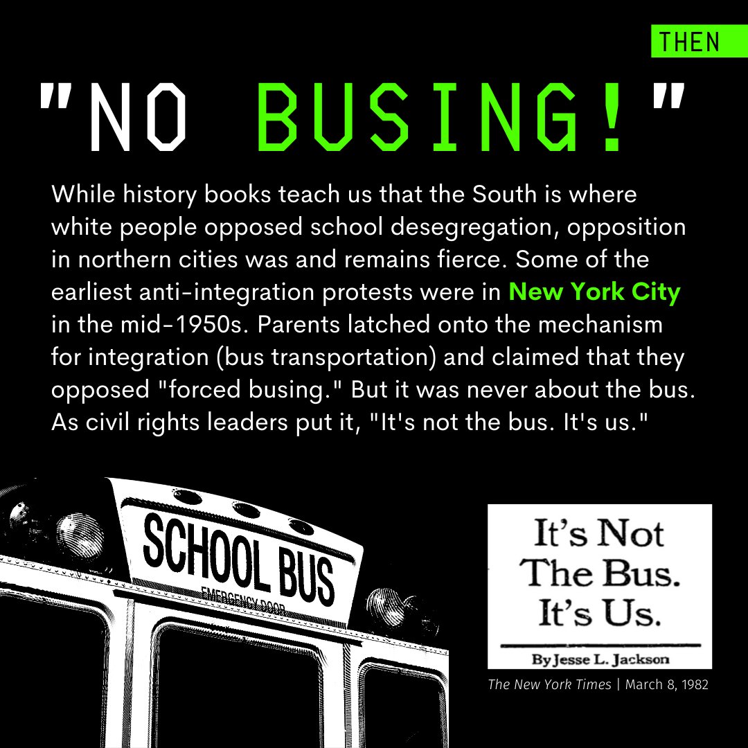 White New York City parents led some of the earliest anti-integration protests. Their language differed from southern segregationists, but their goals were the same.