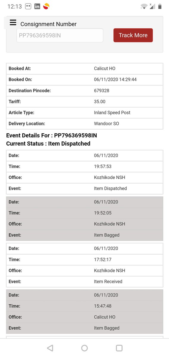 deepak_baabte's tweet photo. @IndiaPostOffice My flight ticket booked was on tomorrow and due to the unexpected delay to get the passport, I have cancelled the ticket. https://t.co/bkMGQ0Lxf8
