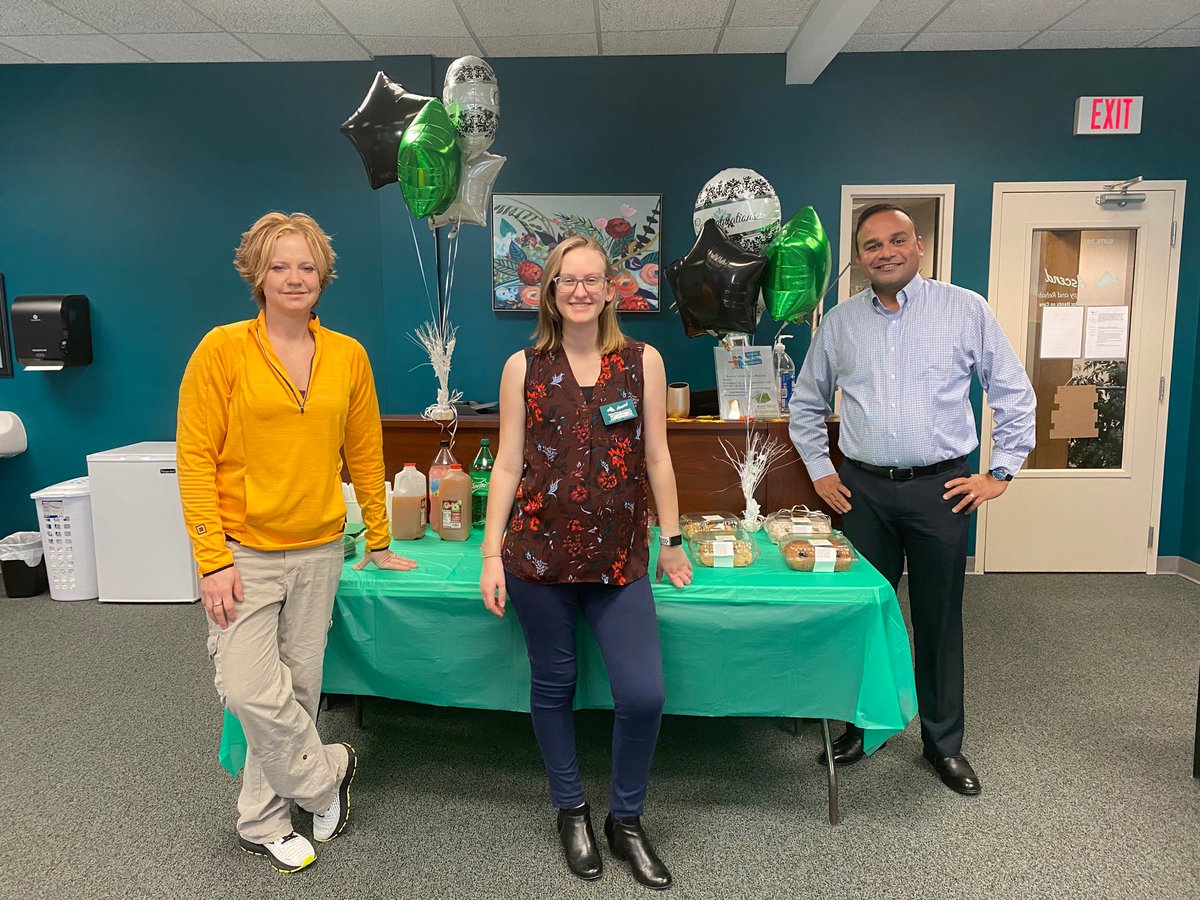 Yesterday our East Lansing clinic celebrated their one year anniversary!