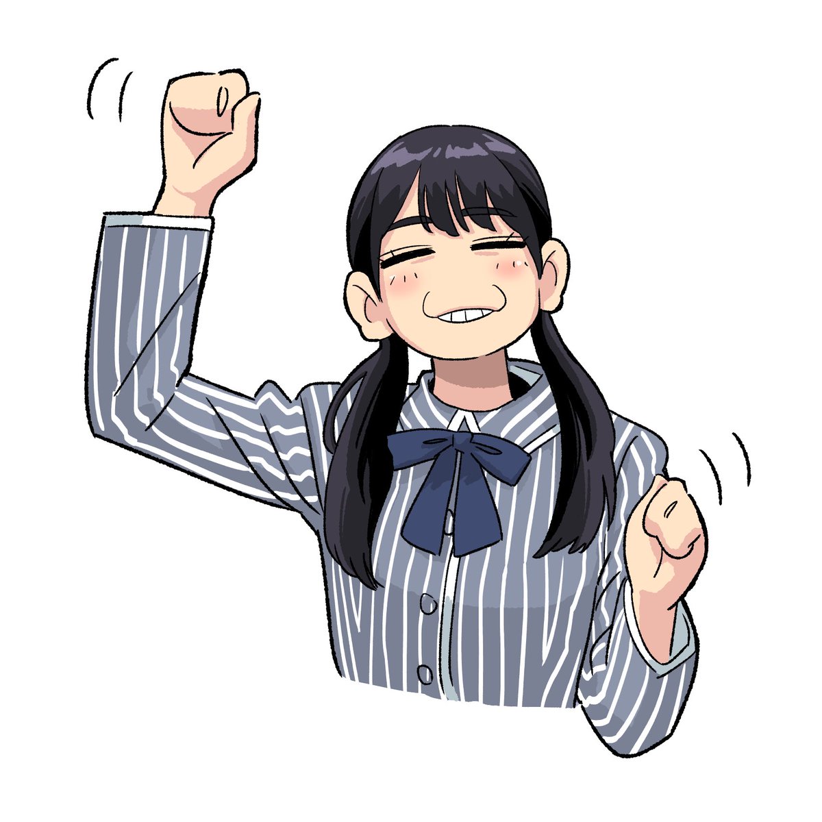 がんばる意思を見せる丹生ちゃん 有吉ぃぃeeeee ミドリカワ のイラスト