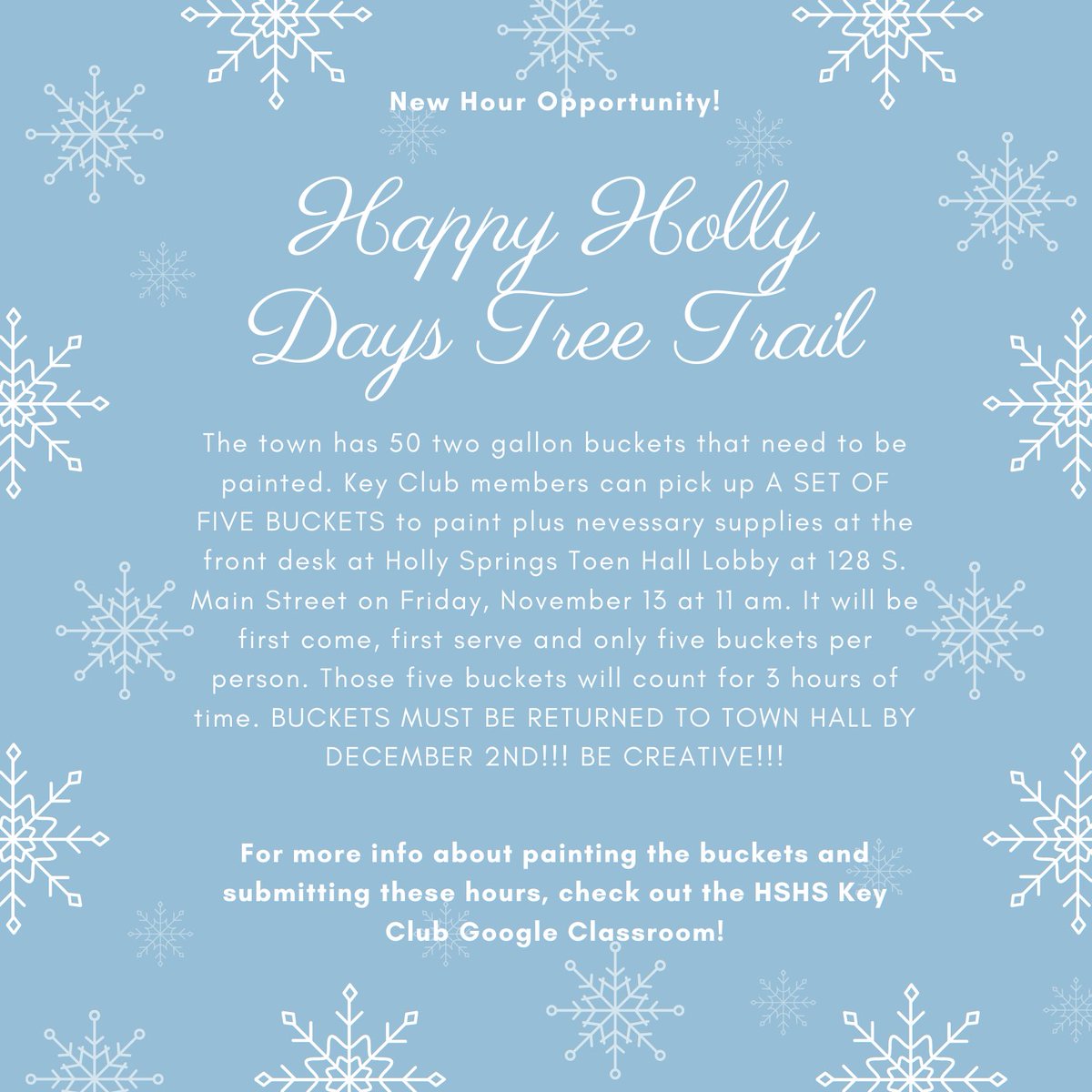 KeyClubHSHS's tweet image. Check out the HSHS Key Club Google Classroom! Stay safe!