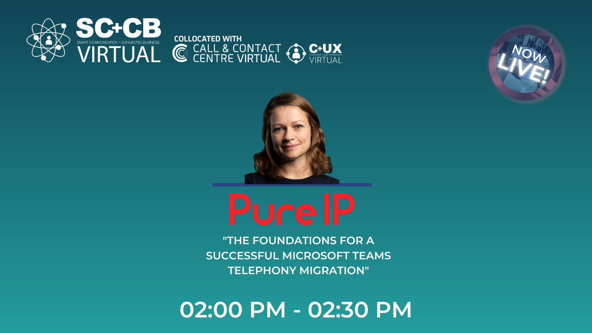 ⚠️ NOW LIVE at the #SCCBvirtual20⚠️

 🎤 Diana Florea &amp; Ian Guest - SCCB Keynote Theatre