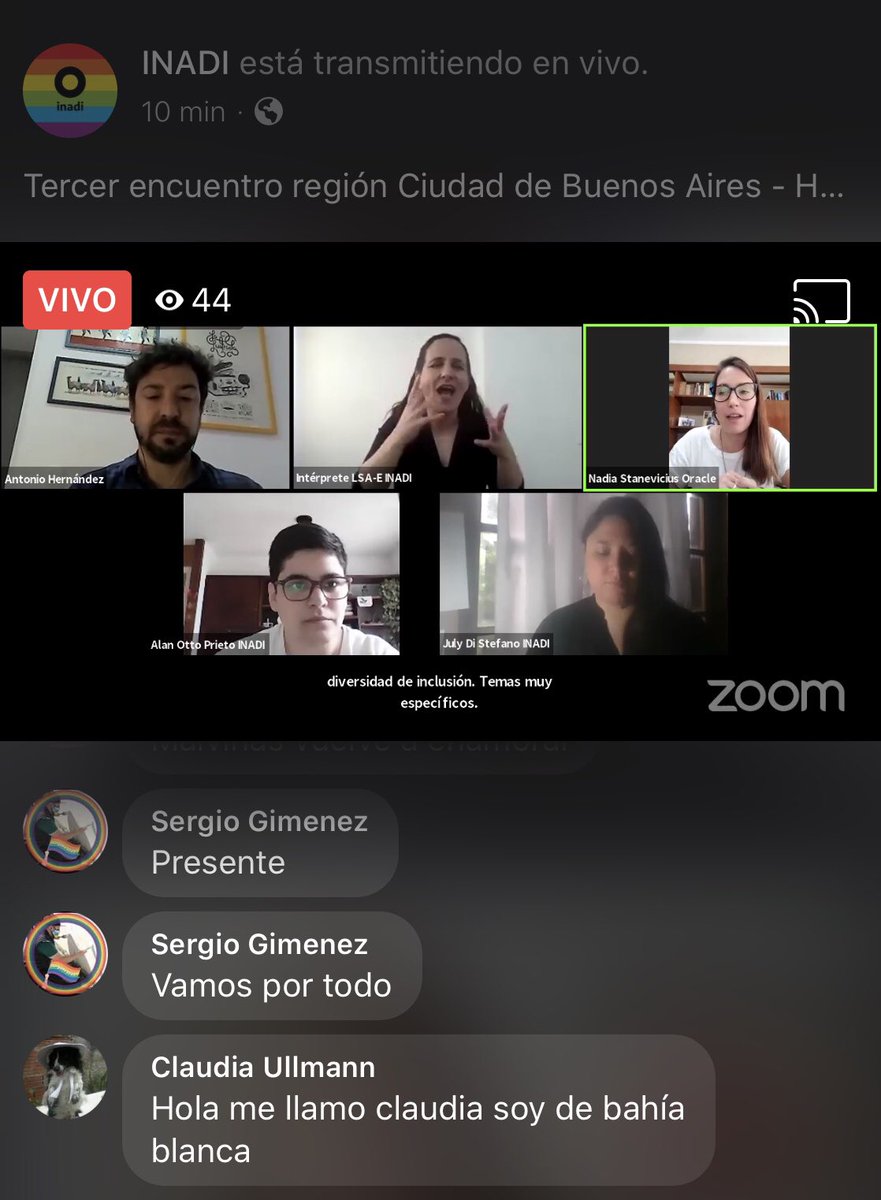 CorpPlurales's tweet photo. A esta hora desde @CorpPlurales participamos con sugerencias y propuestas en el proceso de formulación del nuevo Plan Nacional contra la Discriminación en Argentina. Gracias @inadi @ArgColombia @PresidenciaArg https://t.co/7UK6gfDBeZ