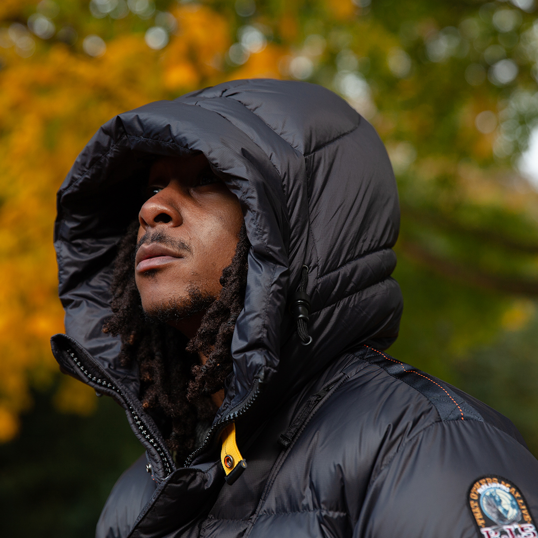 flannelsfashion's tweet photo. ‘We’re a bit extra in our sound up here.’ Take a walk around Manchester’s Moss Side with @abnormalsleepz, #Mackage and @Parajumpers_PJS, in the latest instalment of AT FLANNELS: https://t.co/uCLYUrsyAR

#FLANNELS #FLANNELSman #Manchester #Style #Fashion https://t.co/H2OStQmHj6