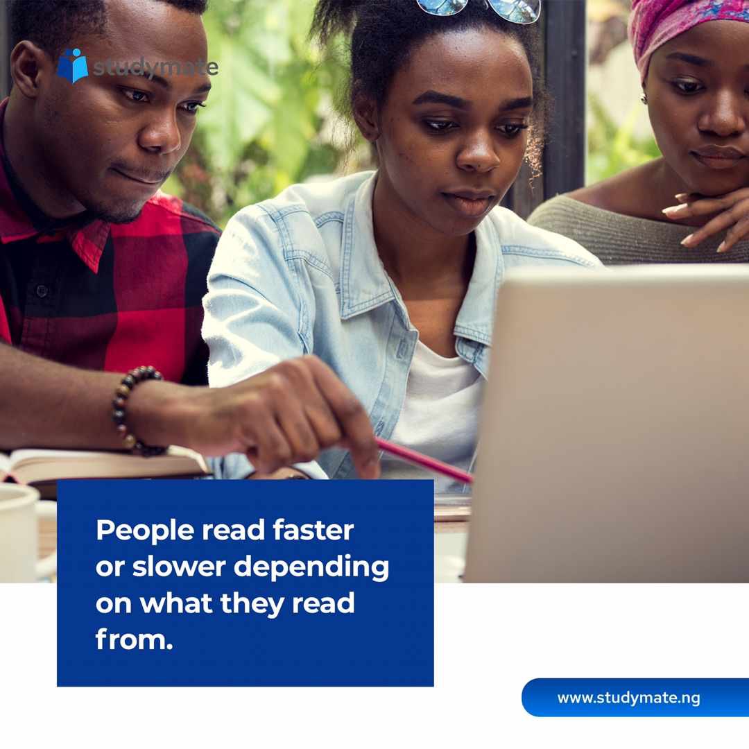 studymate_ng's tweet photo. Do you know people who read from paperbacks read at least 10% faster than people who read from their computer screens?

Little wonder why @SirAyobami does over 💯 books in a year. Talking about 100 books, did you notice that Denzel Washington in the Equalizer also read from PBs. https://t.co/jEwzxMnxnp