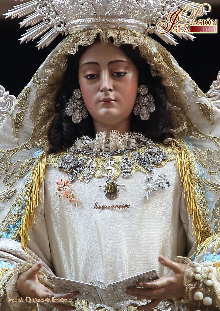 Virgen de la Encarnación 
#VirgendelaEncarnacion
#EncarnacionLaCena
#EncarnacionSevilla
#HdadLaCena
#GloriasdeSevilla