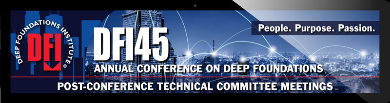 DFI_Tweets's tweet photo. #DFI45 Annual Committee Meetings continue today, featuring Landslides and Slope Stabilization, Codes & Standards, Soil Mixing meetings and more. Register at https://t.co/1mZRzh3RnY #deepfoundations #DFI https://t.co/C8niJS1R27