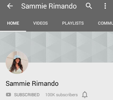 MiesRyle's tweet photo. Congratulations @SammieRimando sa 100k subscribers mo sa iyong yotube channel We are proud of you @SammieRimando 

https://t.co/0q99fGxT40 https://t.co/5x5Jfbxfh4