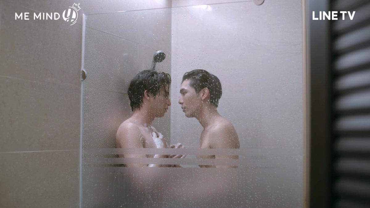 Tharn turns Type around and pins him against the wall, caging him between his strong arms, because he yearns to see those expressive bambi eyes, so soft and pliant just for him. Those dark eyes which tell him so much about Type, they are like a window inside his heart and soul,